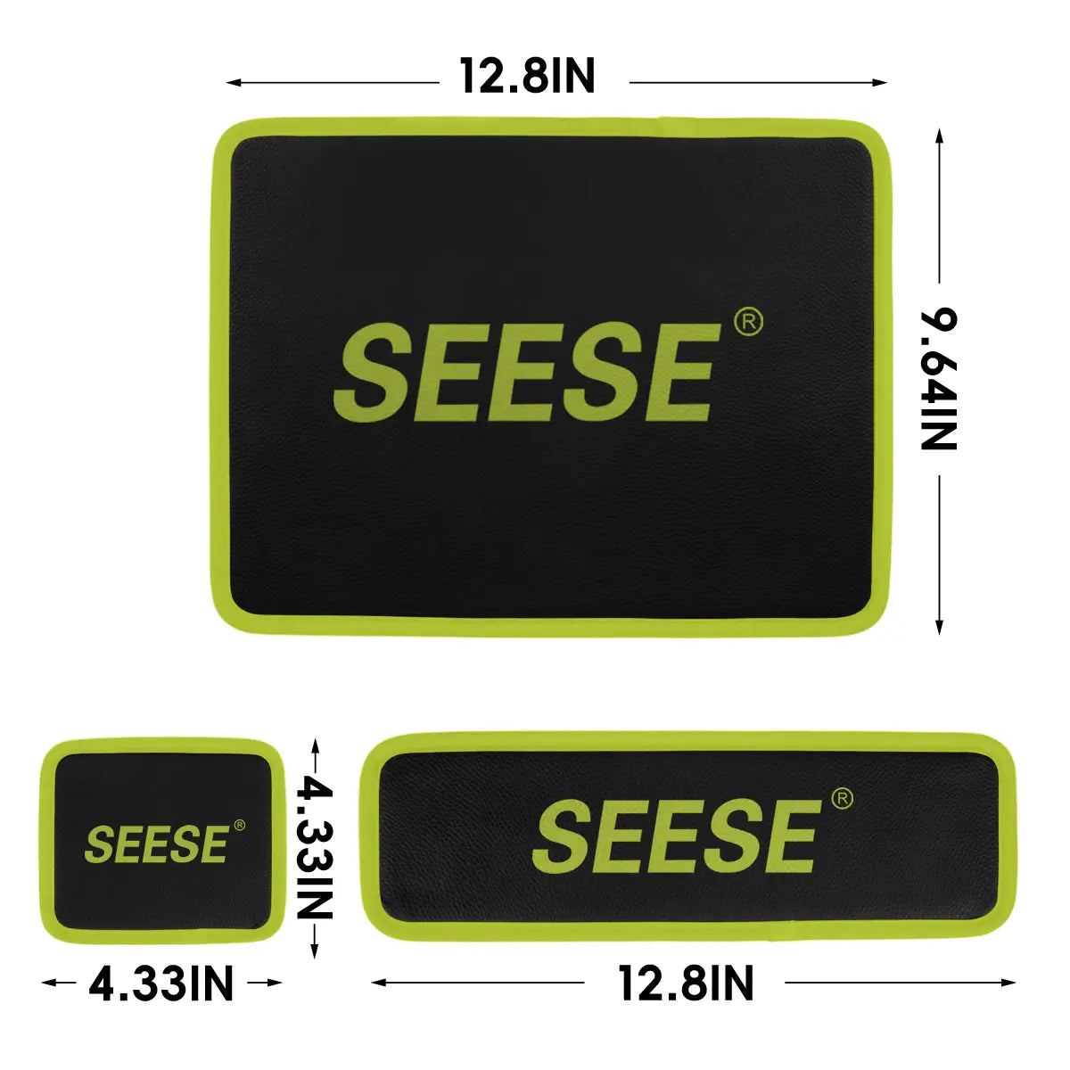 Seese 3PC Flexible Magnetic Tool Mat & Tray Holder for Garage