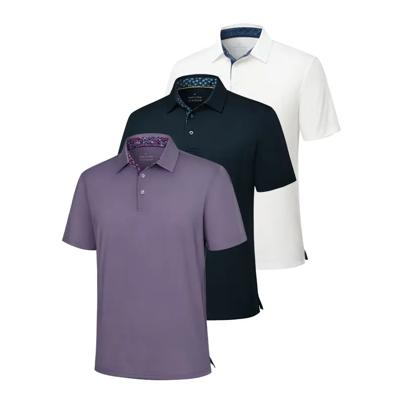 3-Pack Men’s Polo Shirts - Soft Cotton, Short Sleeve Comfort