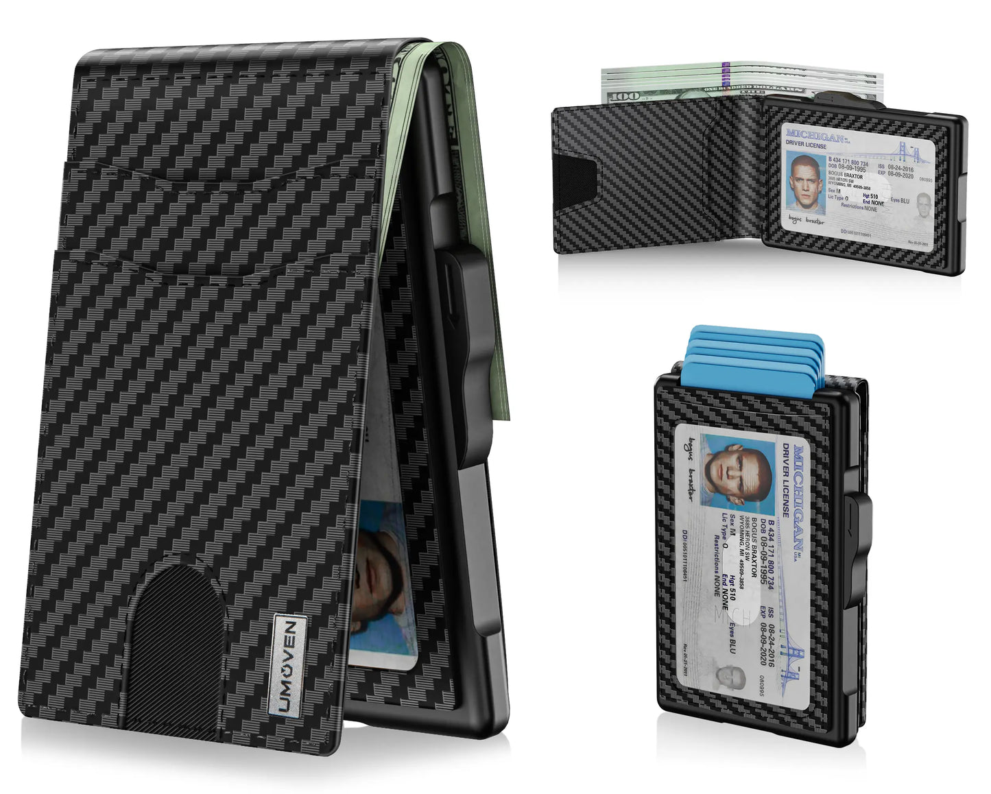 Premium Slim Leather Wallet for Men | RFID Blocking & Everyday Carry Ready – Umoven