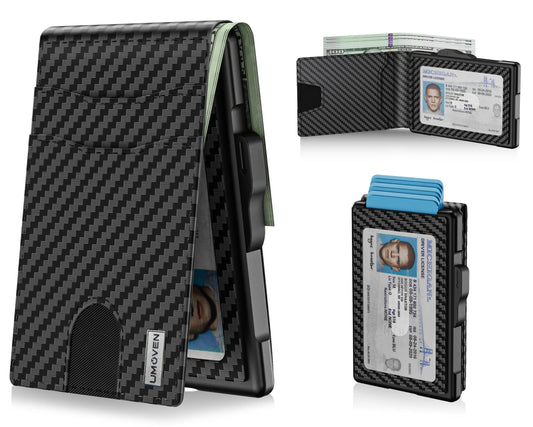 Premium Slim Leather Wallet for Men | RFID Blocking & Everyday Carry Ready – Umoven