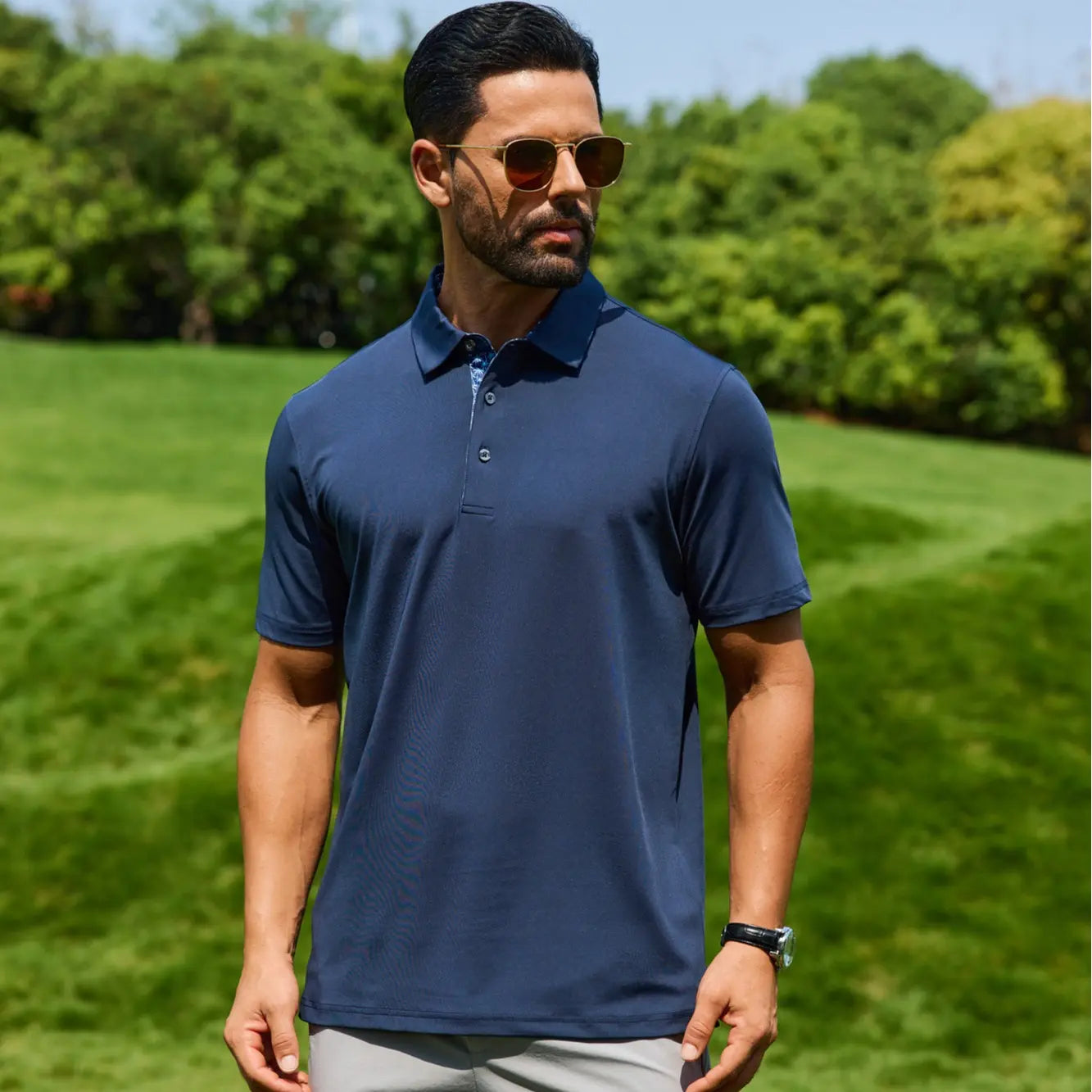 3-Pack Men’s Polo Shirts - Soft Cotton, Short Sleeve Comfort